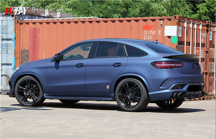 奔驰GLE运动版coupe改装Carlsson碳纤维小包围