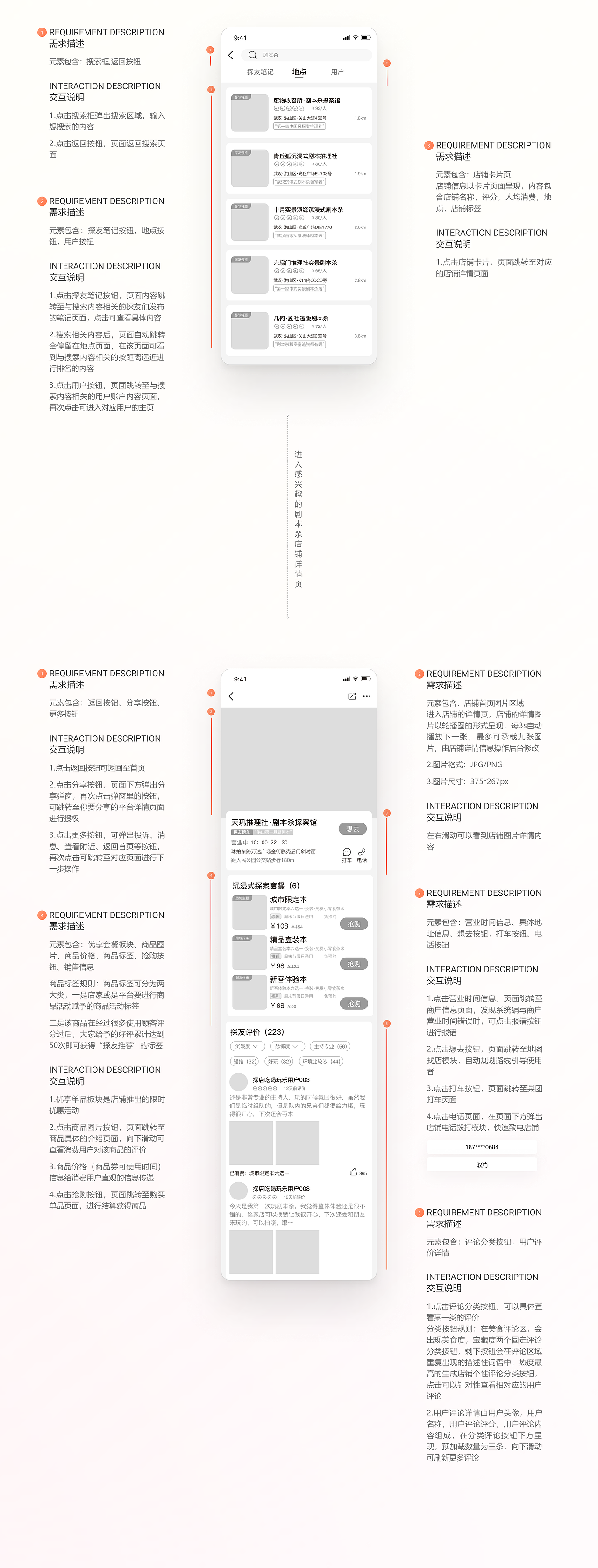 探店吃喝玩乐APP项目复盘（图ZMjkyNzE5OTg0） - 交互/UE - 站酷设计师田胖原创素材 - 站酷ZCOOL