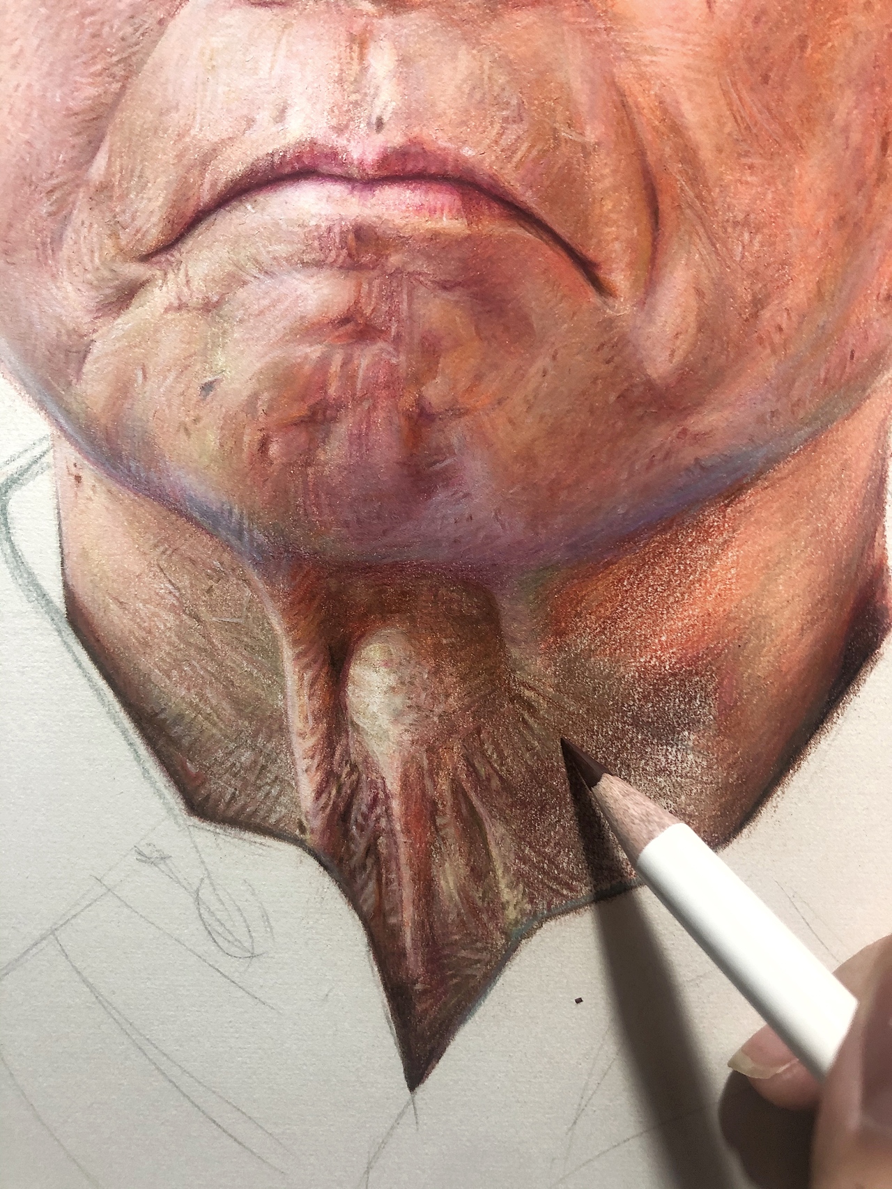 彩铅百人同绘《钟南山院士》（图ZMTk2MzExNzA4） - 绘画 - 站酷设计师大叔左右原创素材 - 站酷ZCOOL