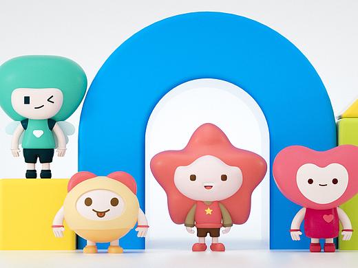 乐天恩翔国际幼儿园-超级IP创造（个人主页-ZNDc0MDE4MjQ=） - IP形象 - 站酷设计师勇气品牌原创素材 - 站酷ZCOOL