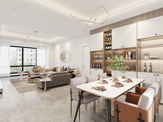 地产项目室内效果图（个人主页-ZNTkwMzExOTI=） - 建筑/空间 - 站酷设计师hyrz5wow原创素材 - 站酷ZCOOL