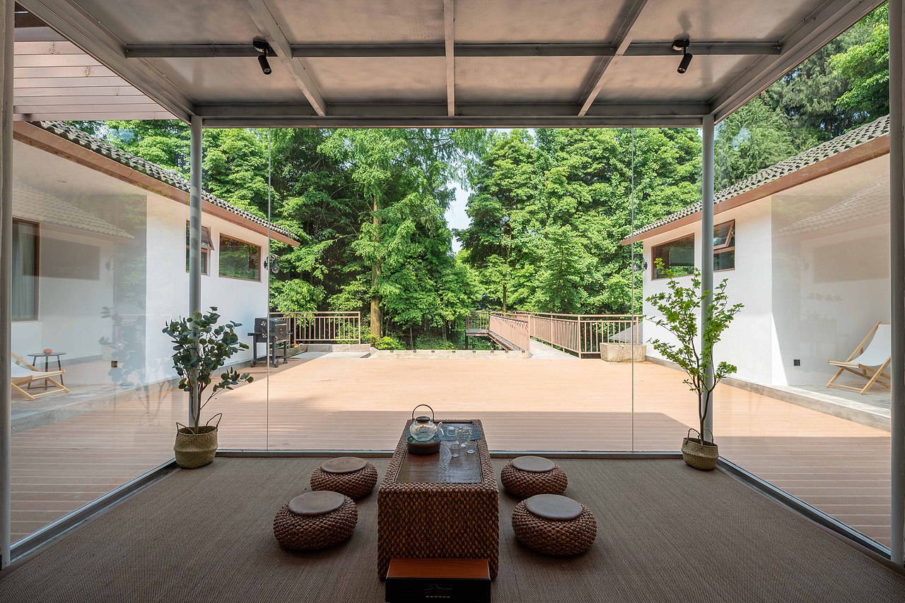 隐秘在街子古镇半山的精品民宿（图ZMjYzNDU5Nzgw） - 环境/建筑摄影 - 站酷设计师税翔原创素材 - 站酷ZCOOL