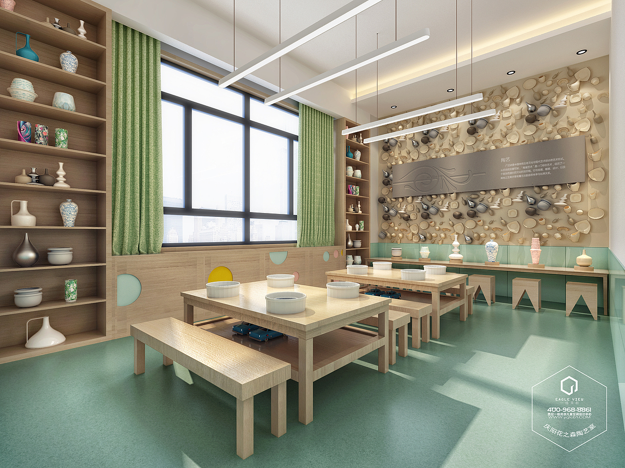 幼儿园设计中的色彩和灯光