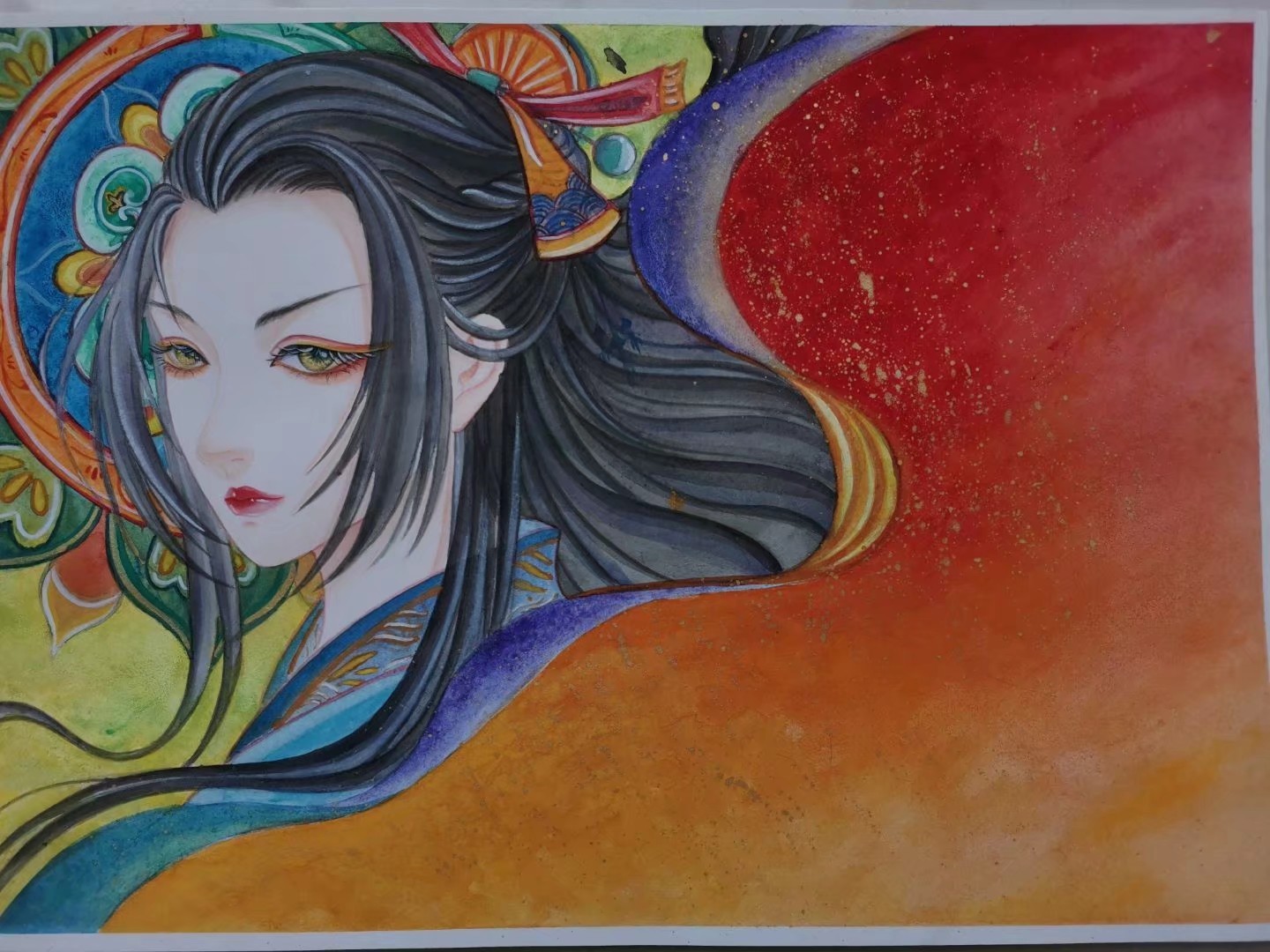 宫墙柳|插画|创作习作|叶颜染 - 原创作品 - 站酷 (zcool)