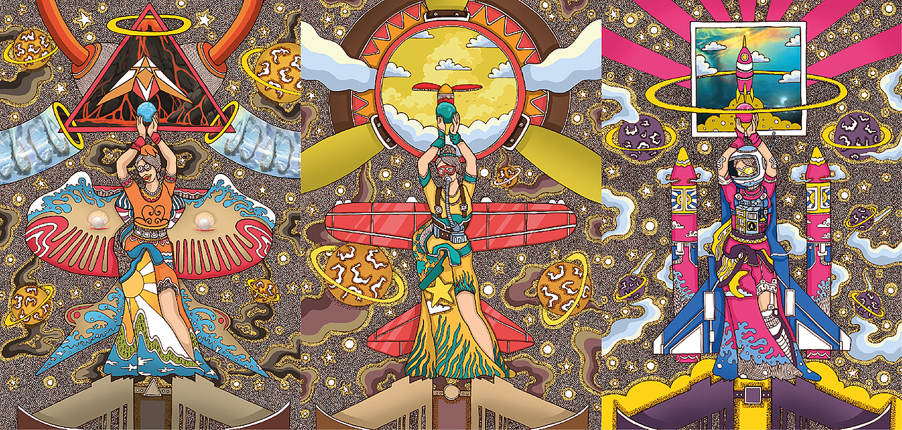 让想象力搭载创造力，飞向未来！（图ZMjg0NDIzNjg=） - 创作习作 - 站酷设计师车车向前冲原创素材 - 站酷ZCOOL