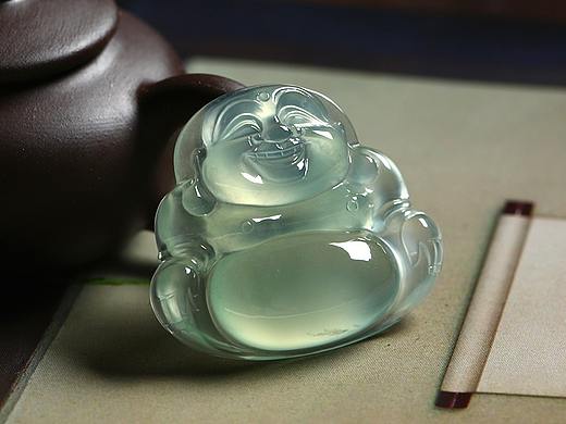 翡翠摄影——玻璃种佛公