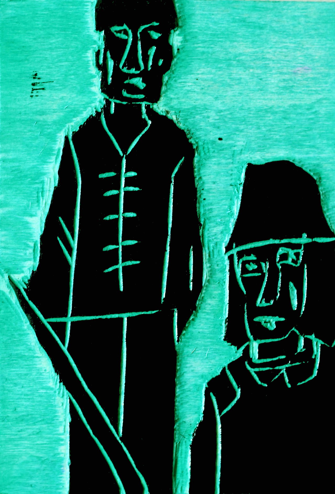 莫言小说插画设计