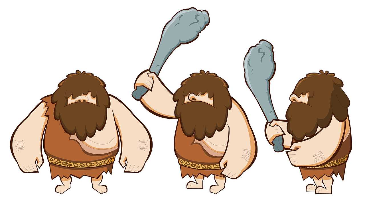 原始人的一家（图ZMTIxMzczMTky） - 儿童插画 - 站酷设计师崔小条原创素材 - 站酷ZCOOL