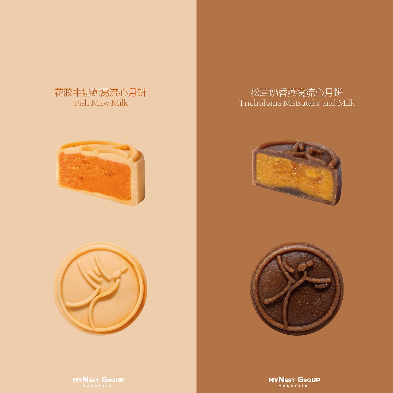 燕窝流心月饼海报设计与拍摄