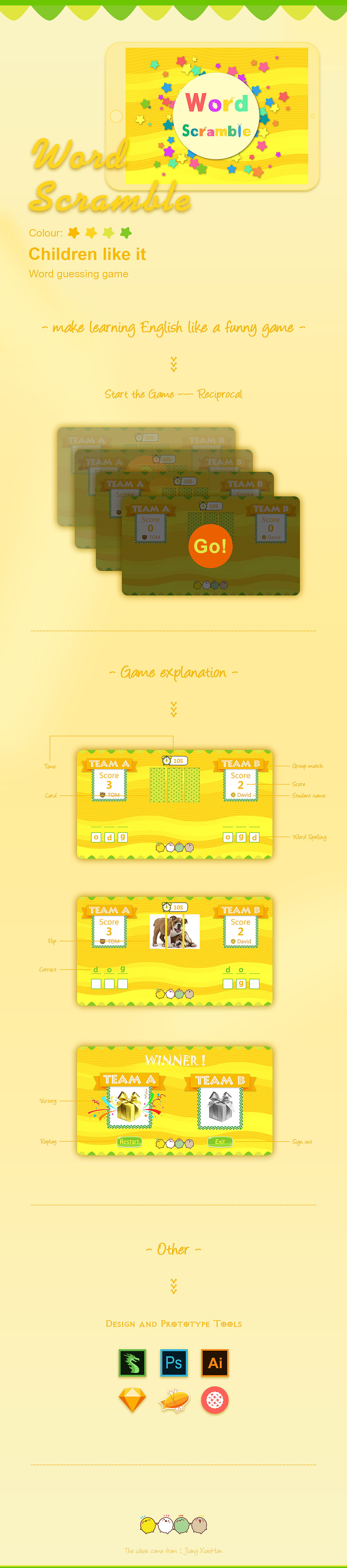 Word Scramble儿童游戏（图ZMTU0NTM4ODgw） - 游戏/娱乐 - 站酷设计师杜鹃花的小树叶原创素材 - 站酷ZCOOL