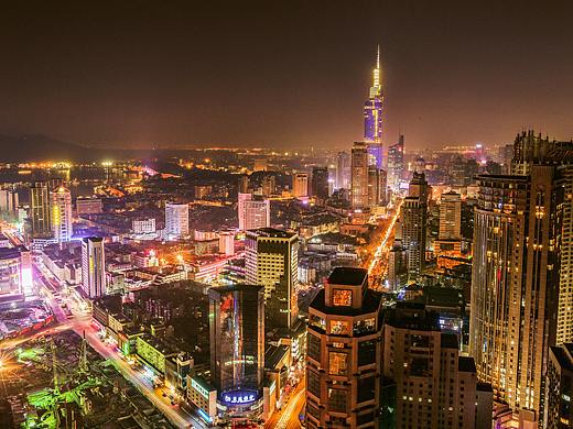 入夜渐微凉-城市摄影