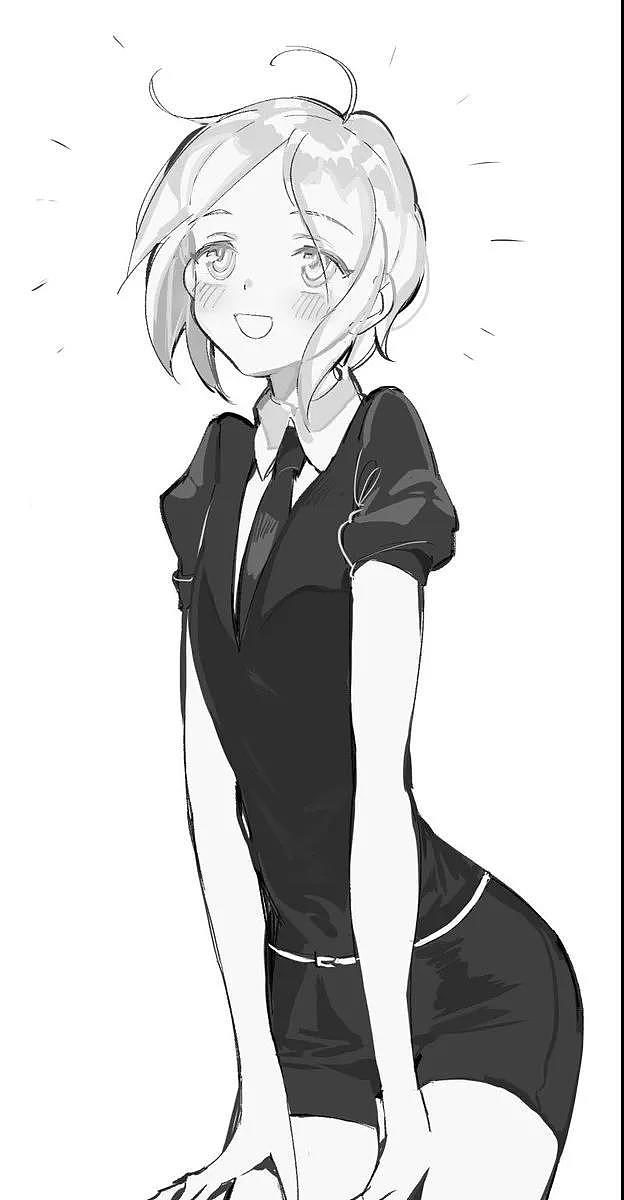 漫画丨插画丨组黑白动漫人物创作-王氏教育