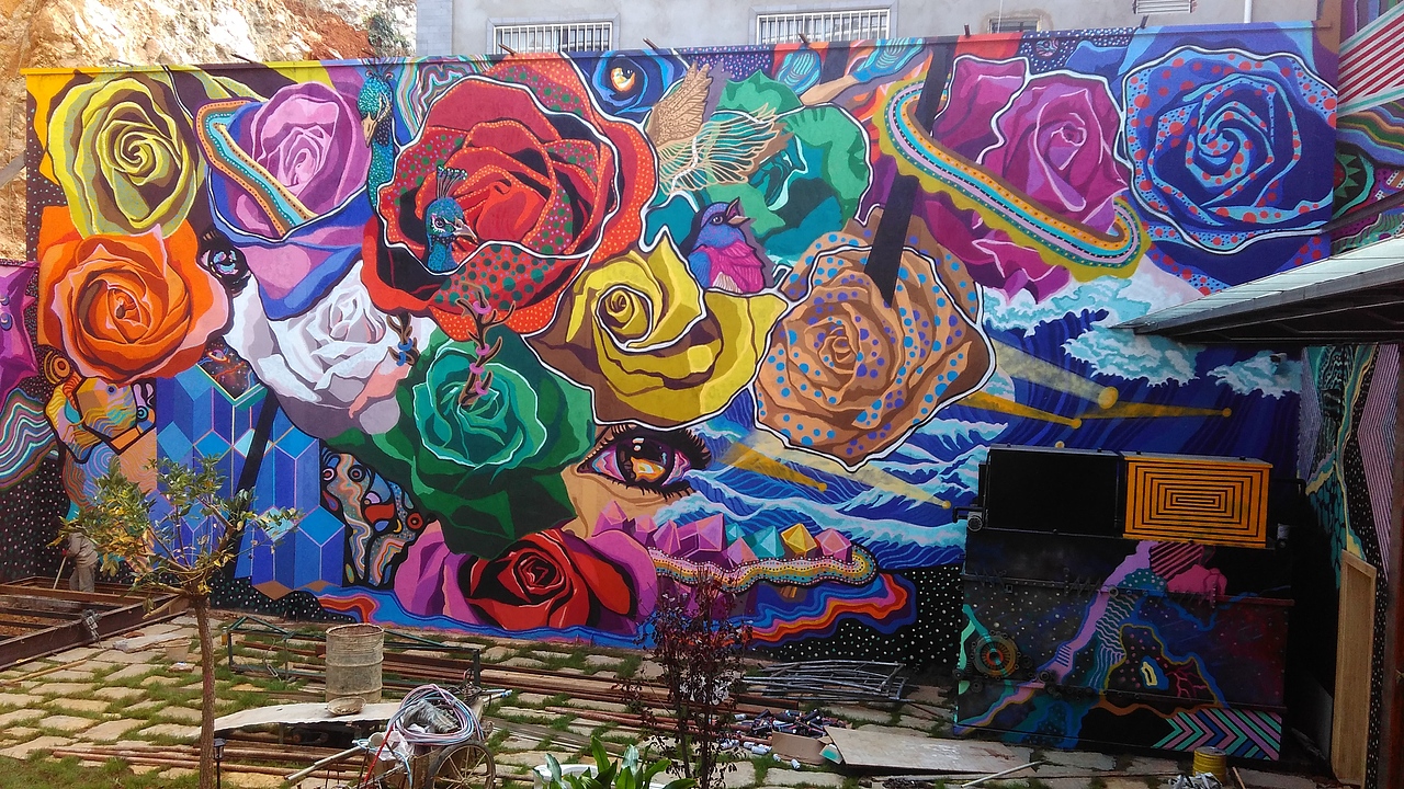 文刀绘公共艺术——《自然的回归》 大理双廊古镇