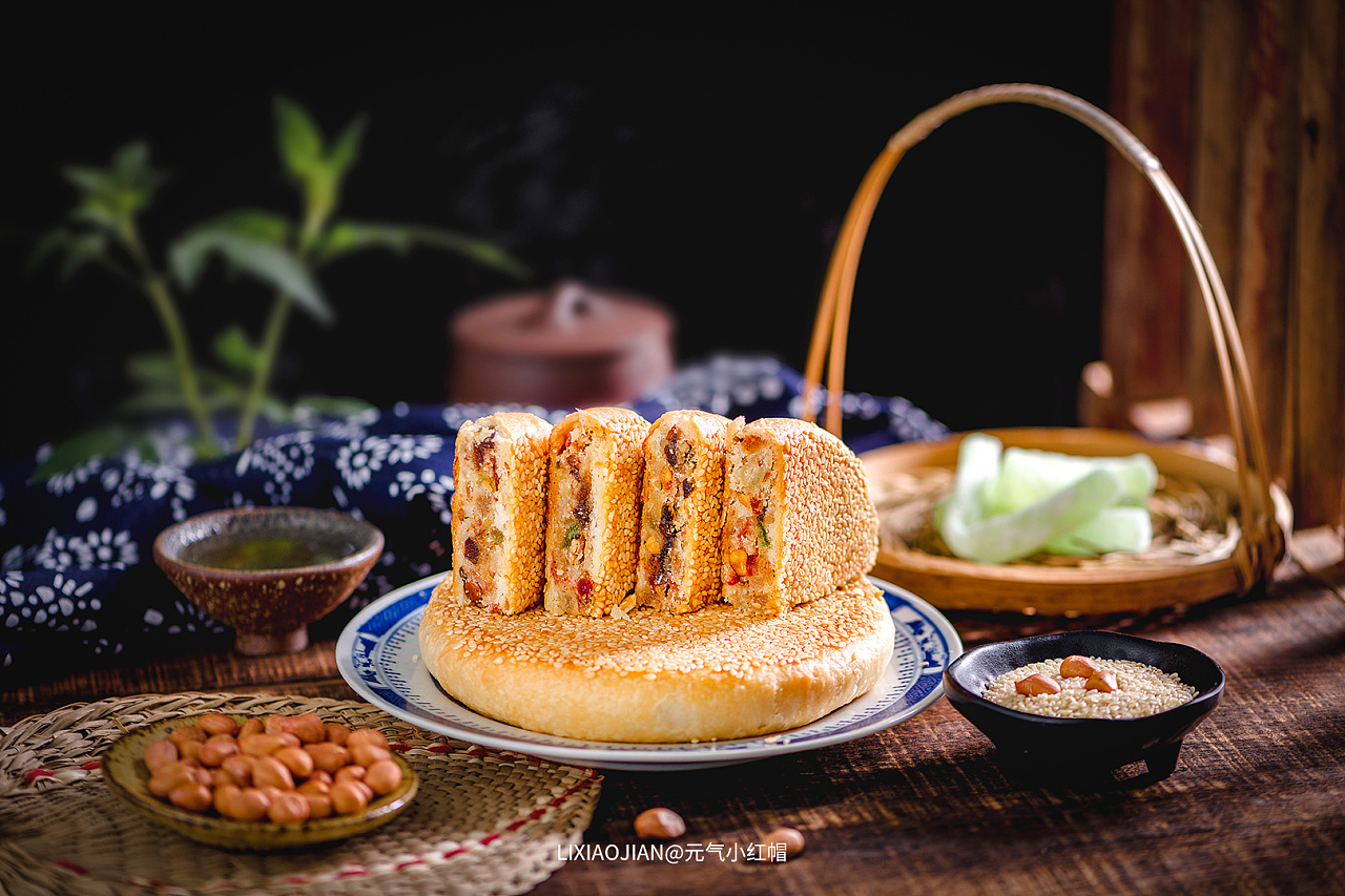 中国风美食摄影&电商食品拍摄 | 传统美食·桥墩月饼
