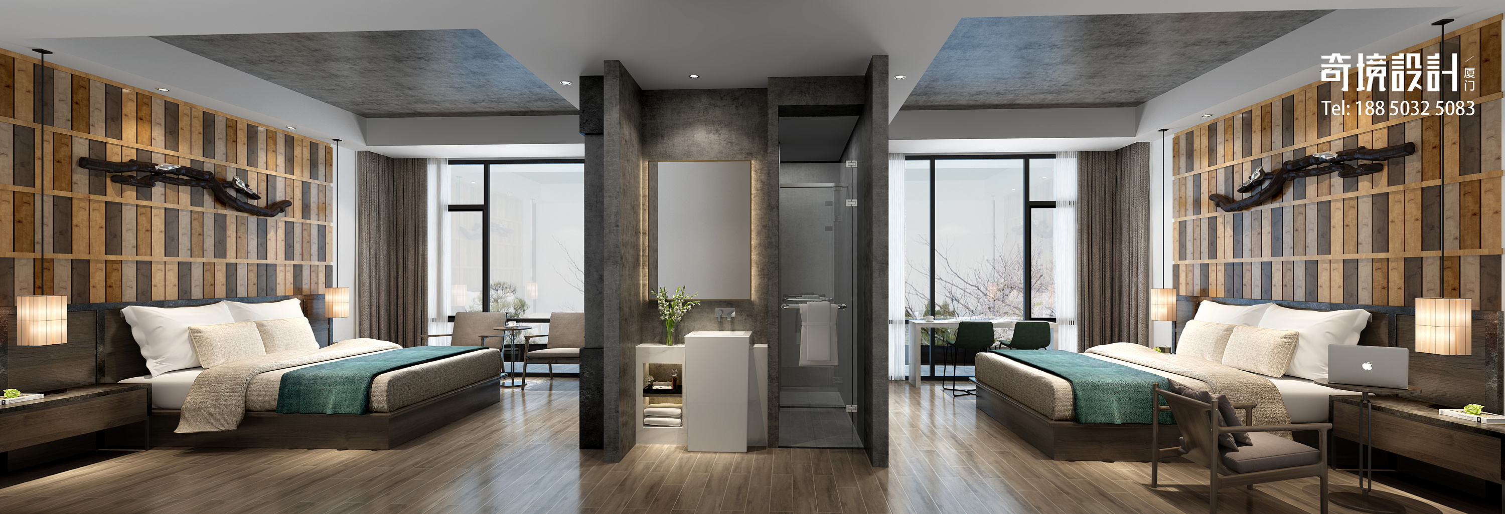 厦门曾厝垵酒店民宿装修设计/商务型/微酒店/精品民宿