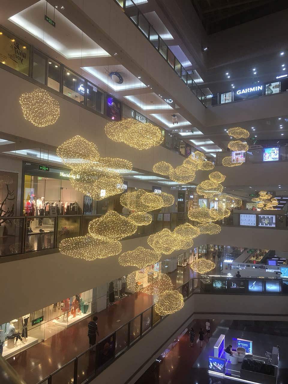 铭星灯饰 专业 网红商场吊灯 商场吊饰灯 中庭美陈吊饰