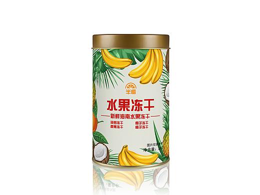 半橙冻干包装设计