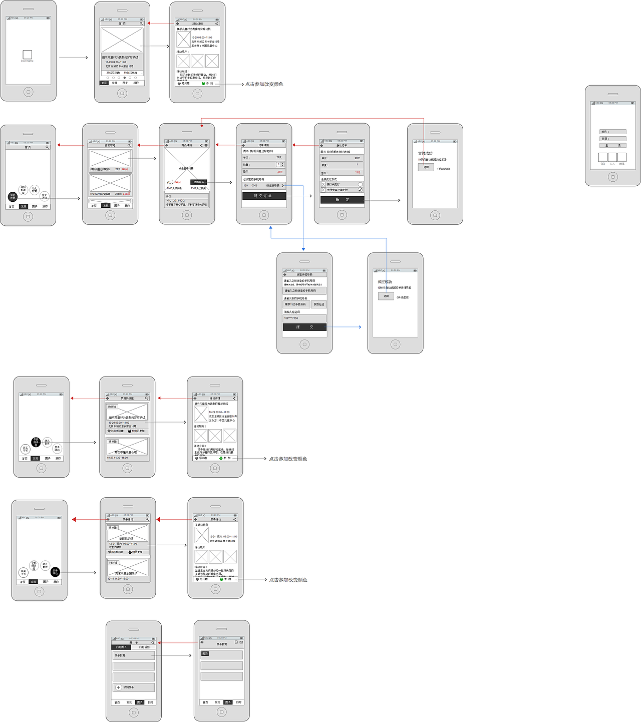 IOS家长汇APP（图ZNDQ3MTkxOTI=） - APP界面 - 站酷设计师cong0863原创素材 - 站酷ZCOOL