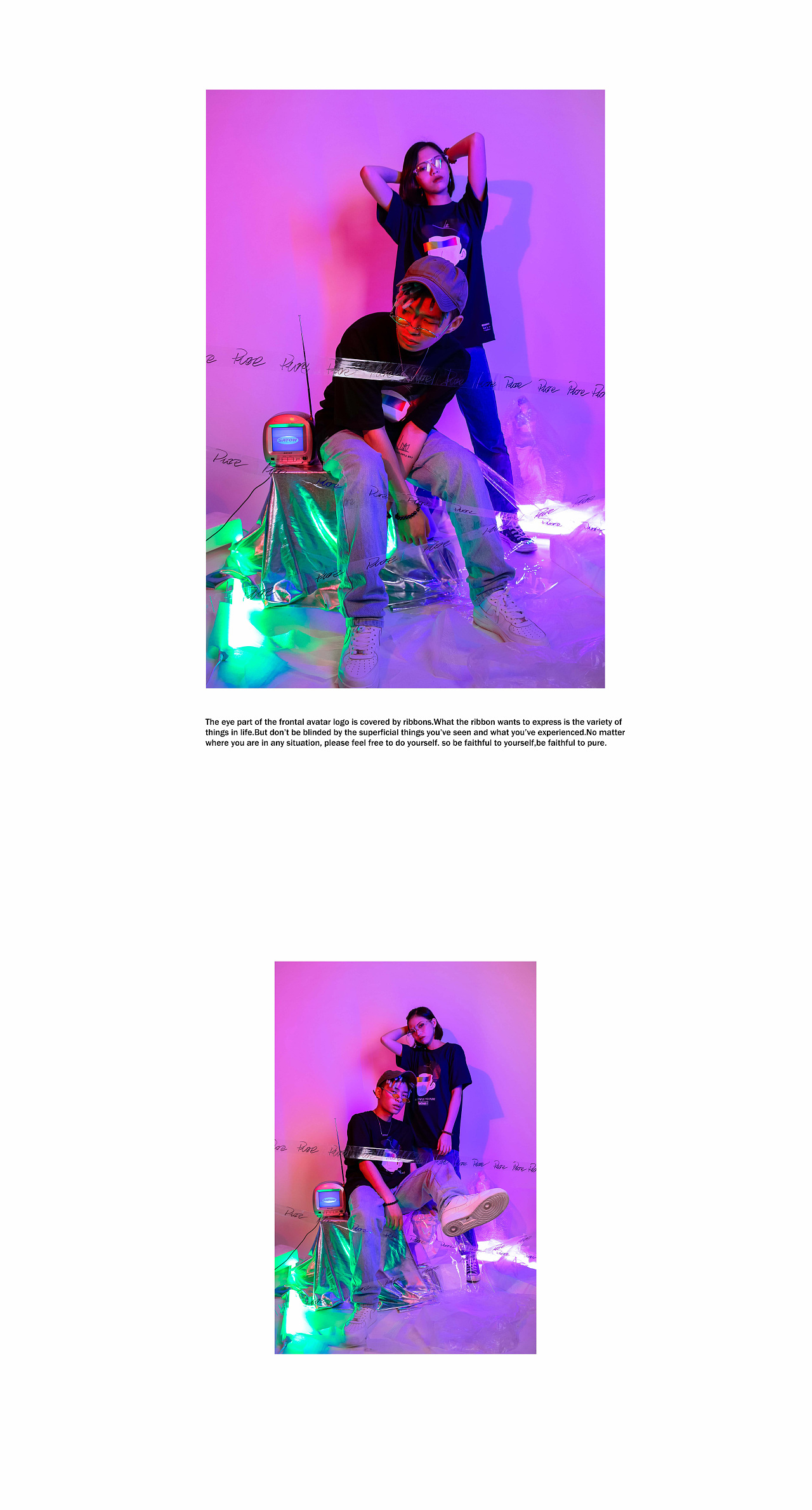 PURE 2018S/S 忠于纯粹BE FAITHFUL TO PURE正式发售（图ZMTMxODgxMzE2） - 休闲/流行服饰 - 站酷设计师Gchanges原创素材 - 站酷ZCOOL