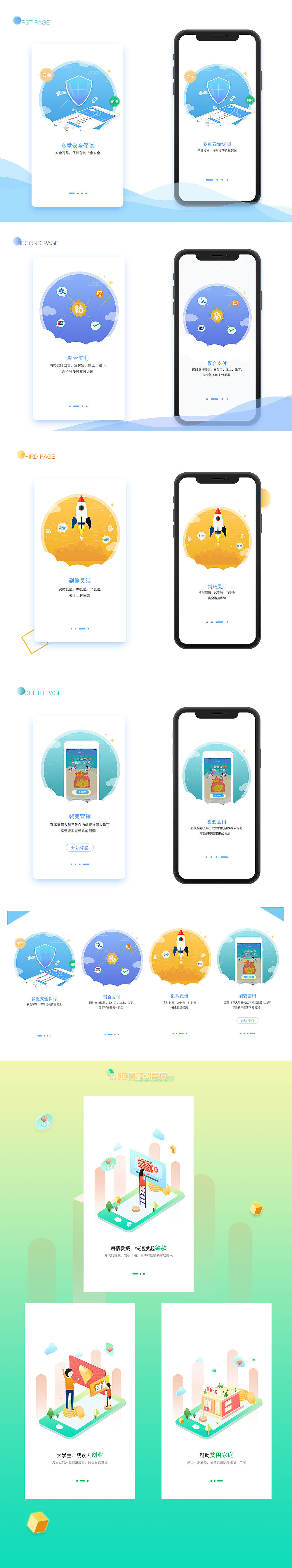 引導(dǎo)頁（圖ZMTA2OTkwMTY4） - APP界面 - 站酷設(shè)計師文蝦蝦原創(chuàng)素材 - 站酷ZCOOL