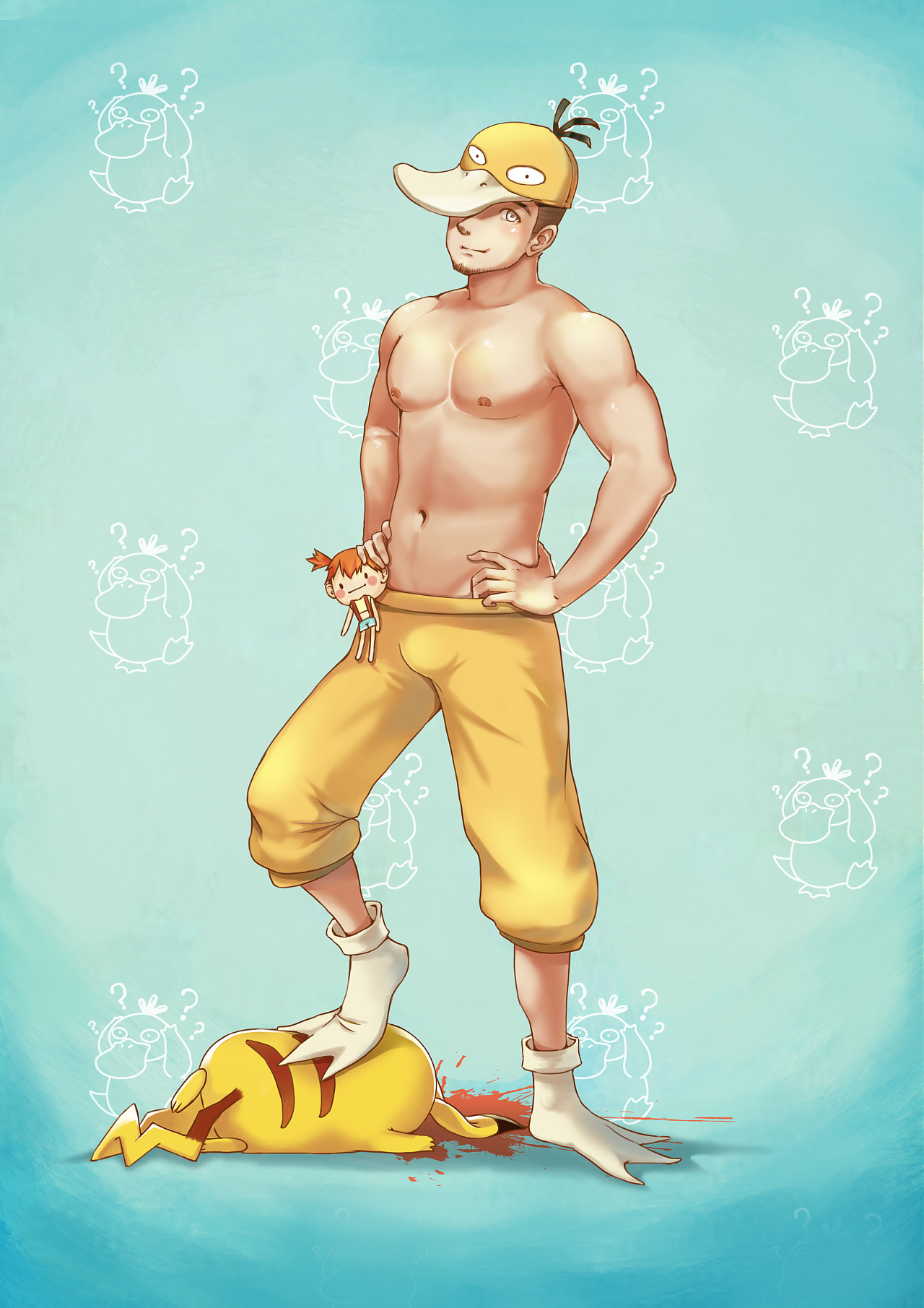 可达鸭也应该出道! 可达鸭不能再只跟要钱表情包在一起了!