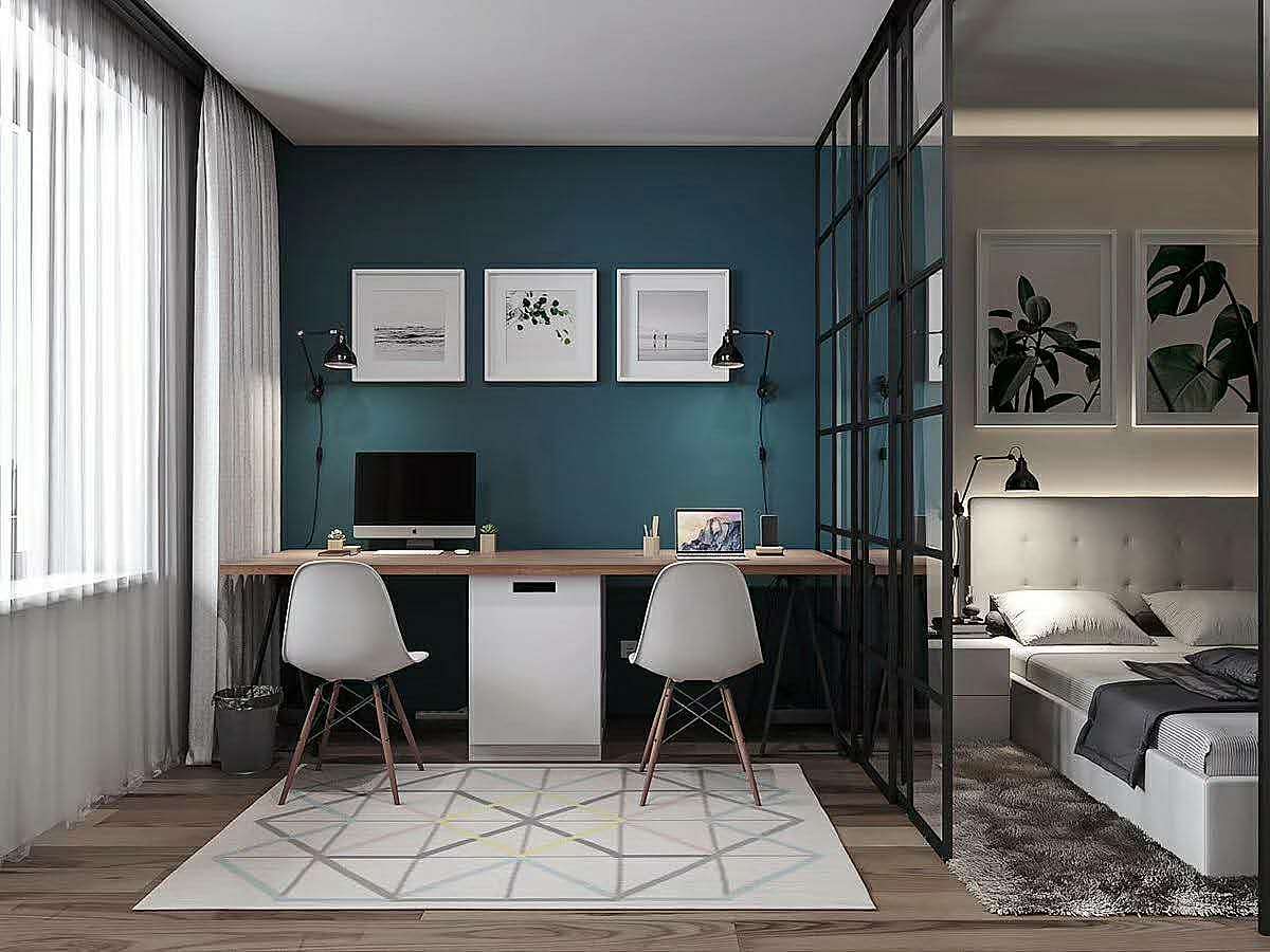 现代单身公寓表现|空间|室内设计|delde - 原创作品 - 站酷 (ZCOOL)