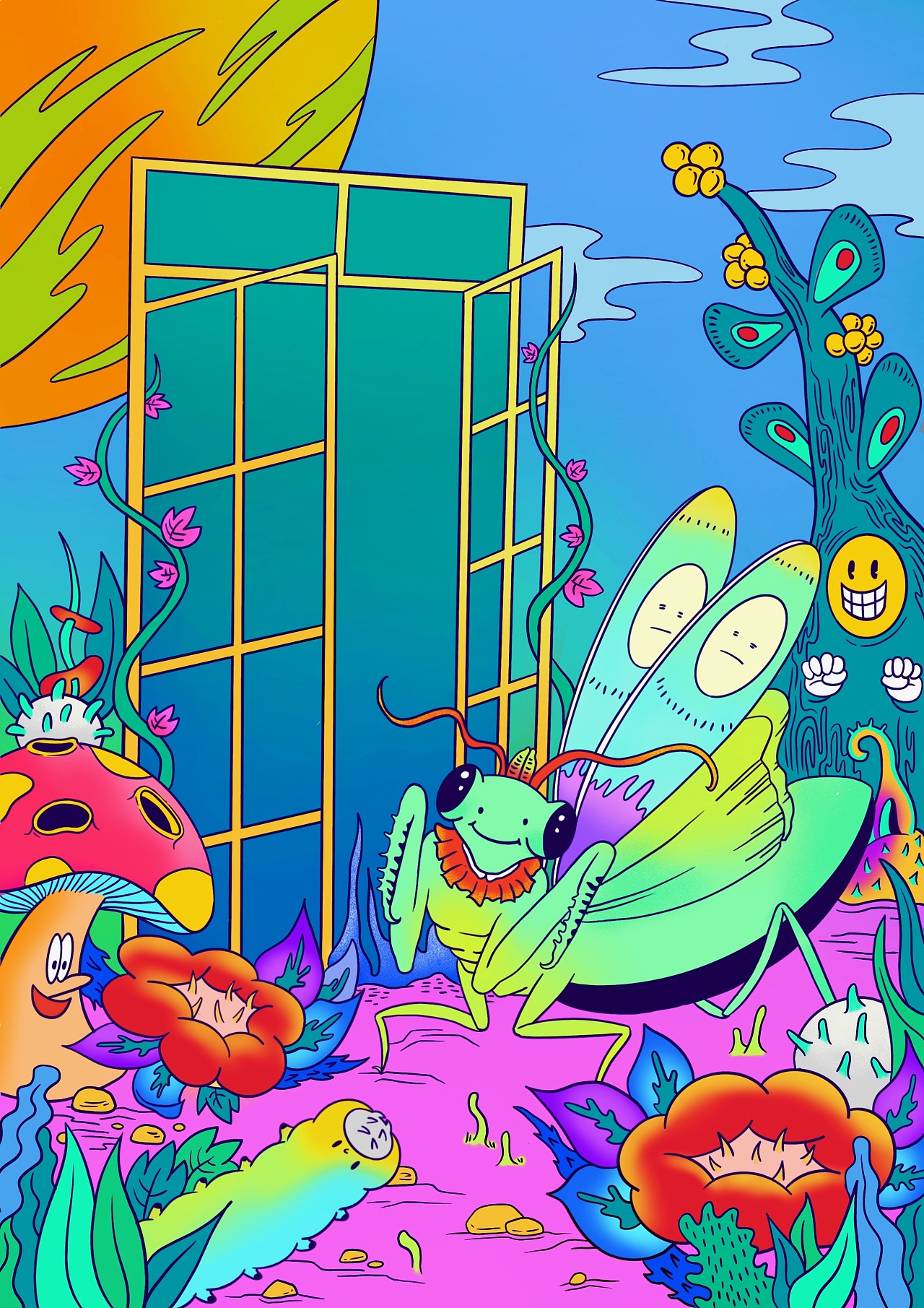 奇幻森林|纯艺术|绘画|能仔kavina - 原创作品 - 站酷 (zcool)