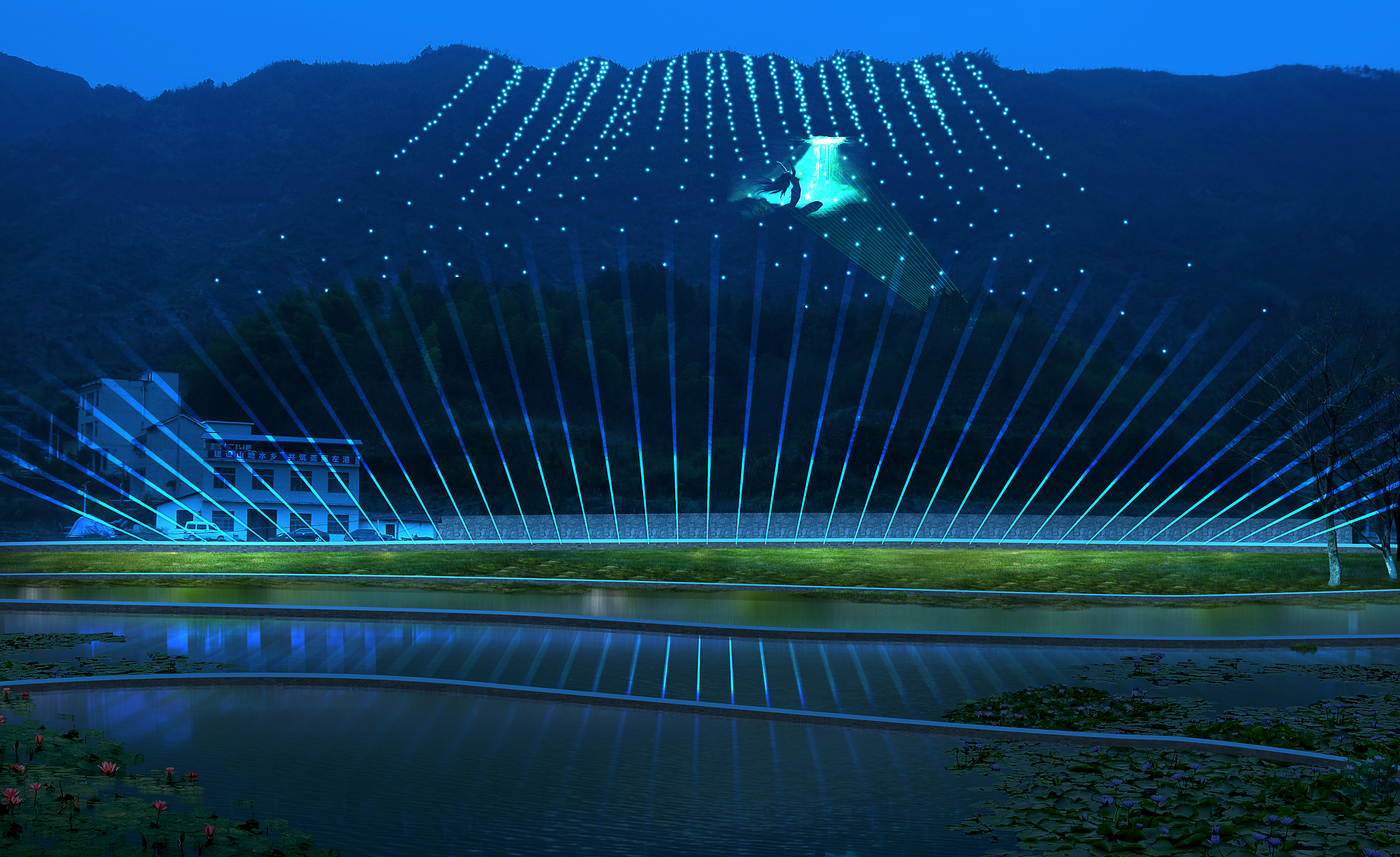 景观照明设计实战教程/photoshop夜景效果图教程郑细辉