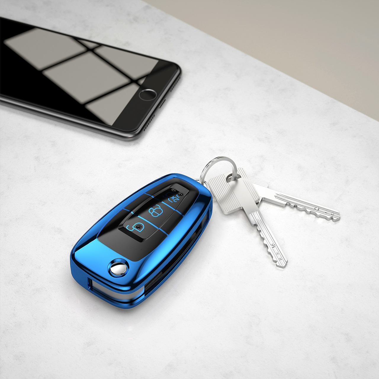 Ford 3-Tasten Klapp 汽车钥匙（图ZMjM3NzE3NzUy） - 其他工业/产品 - 站酷设计师阿君阿君原创素材 - 站酷ZCOOL