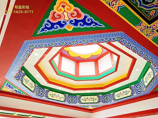 仿古建筑彩繪（個(gè)人主頁-ZMjcwNzA0NTY=） - 其他空間 - 站酷設(shè)計(jì)師和璽彩繪原創(chuàng)素材 - 站酷ZCOOL