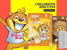 雄纠纠儿童饼干设计