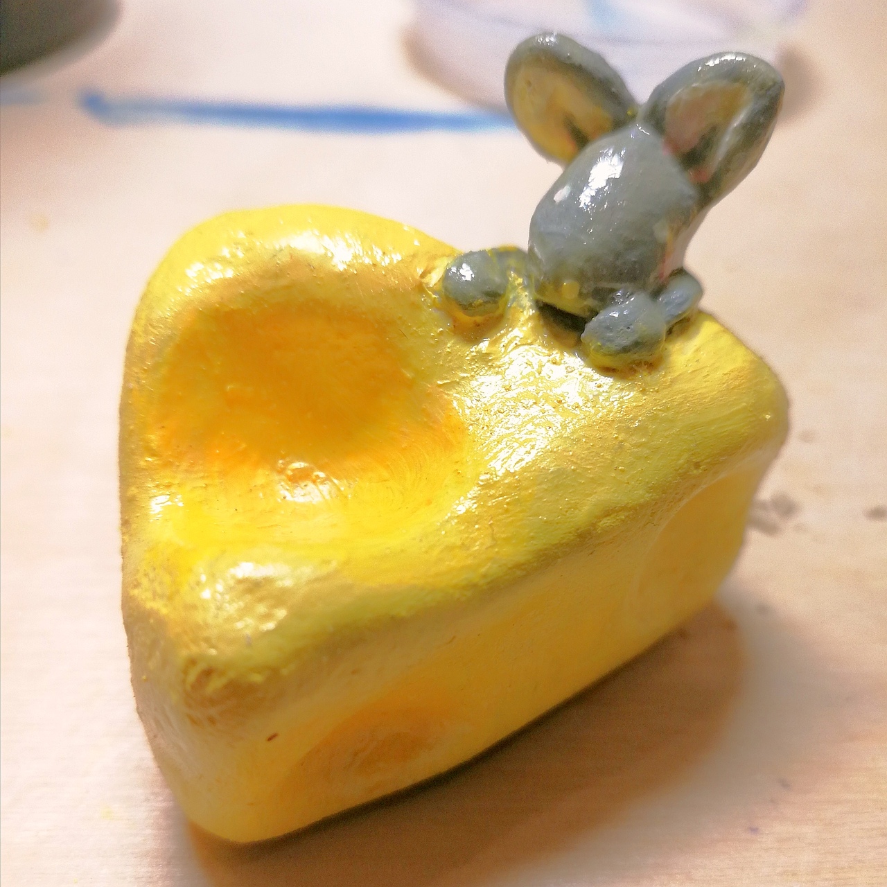 今年开始尝试捏的一些粘土