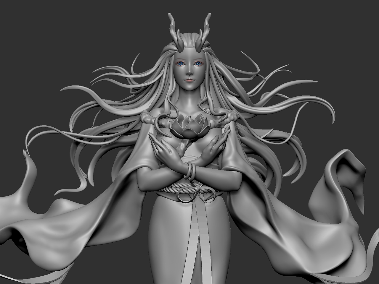 《西行纪》天羽织 手办原型展示