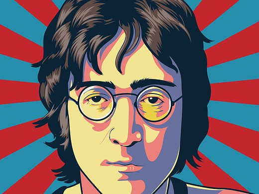 约翰列侬_素材网站_图片免费下载-zcool站酷