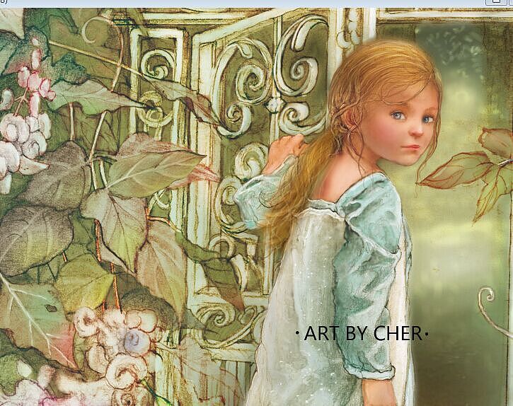 THE SECRET GARDEN 秘密花园（图ZMzYyMDIzMzI=） - 商业插画 - 站酷设计师胖蛇CHER原创素材 - 站酷ZCOOL