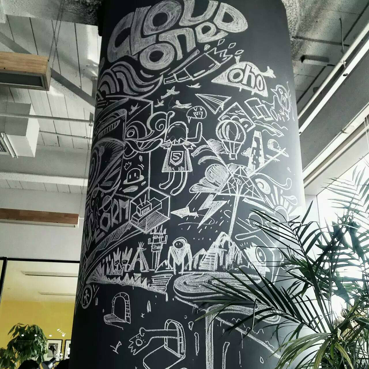 云华互动济南办公室：开放空间里的精致创意（图ZNTM4NTE1MTY=） - 家装设计 - 站酷设计师云华设计原创素材 - 站酷ZCOOL