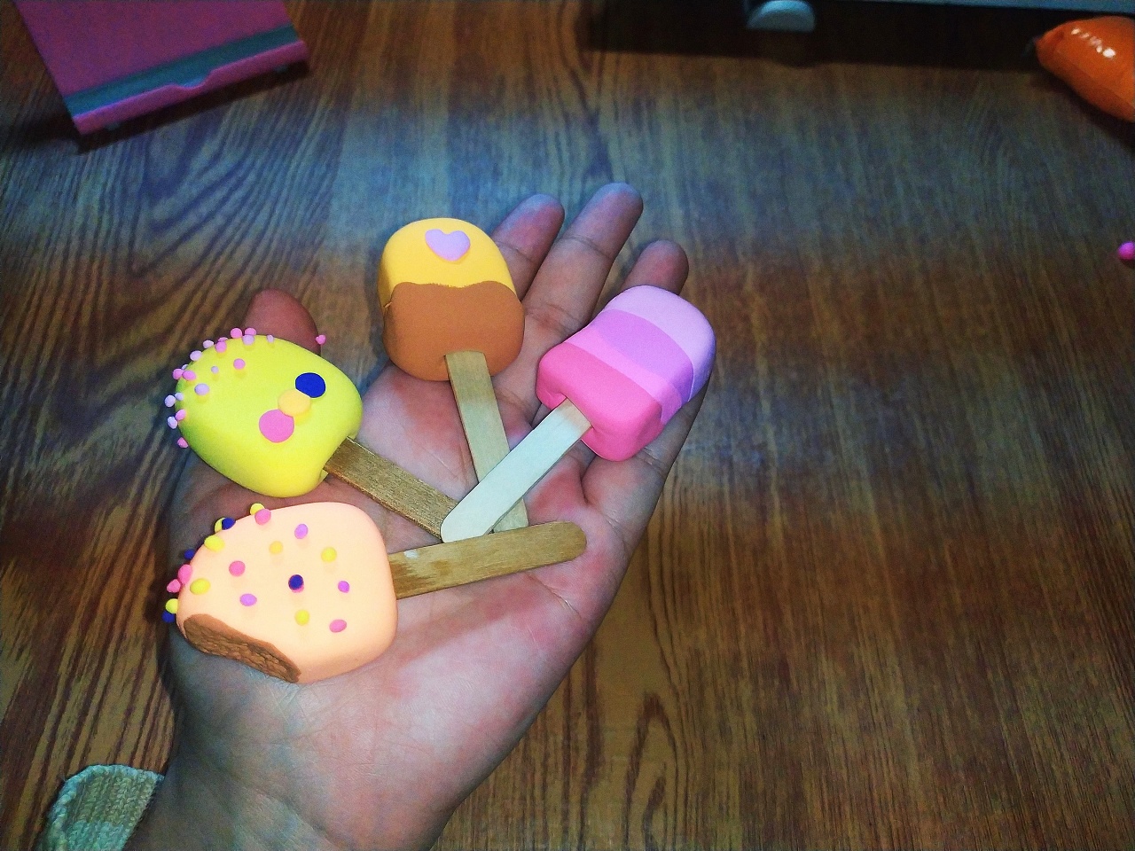 自制橡皮泥书签