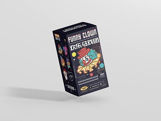 搞怪小丑-潮玩盲盒（个人主页-ZNTY2MDQ5NDQ=） - 商业插画 - 站酷设计师克丽思原创素材 - 站酷ZCOOL