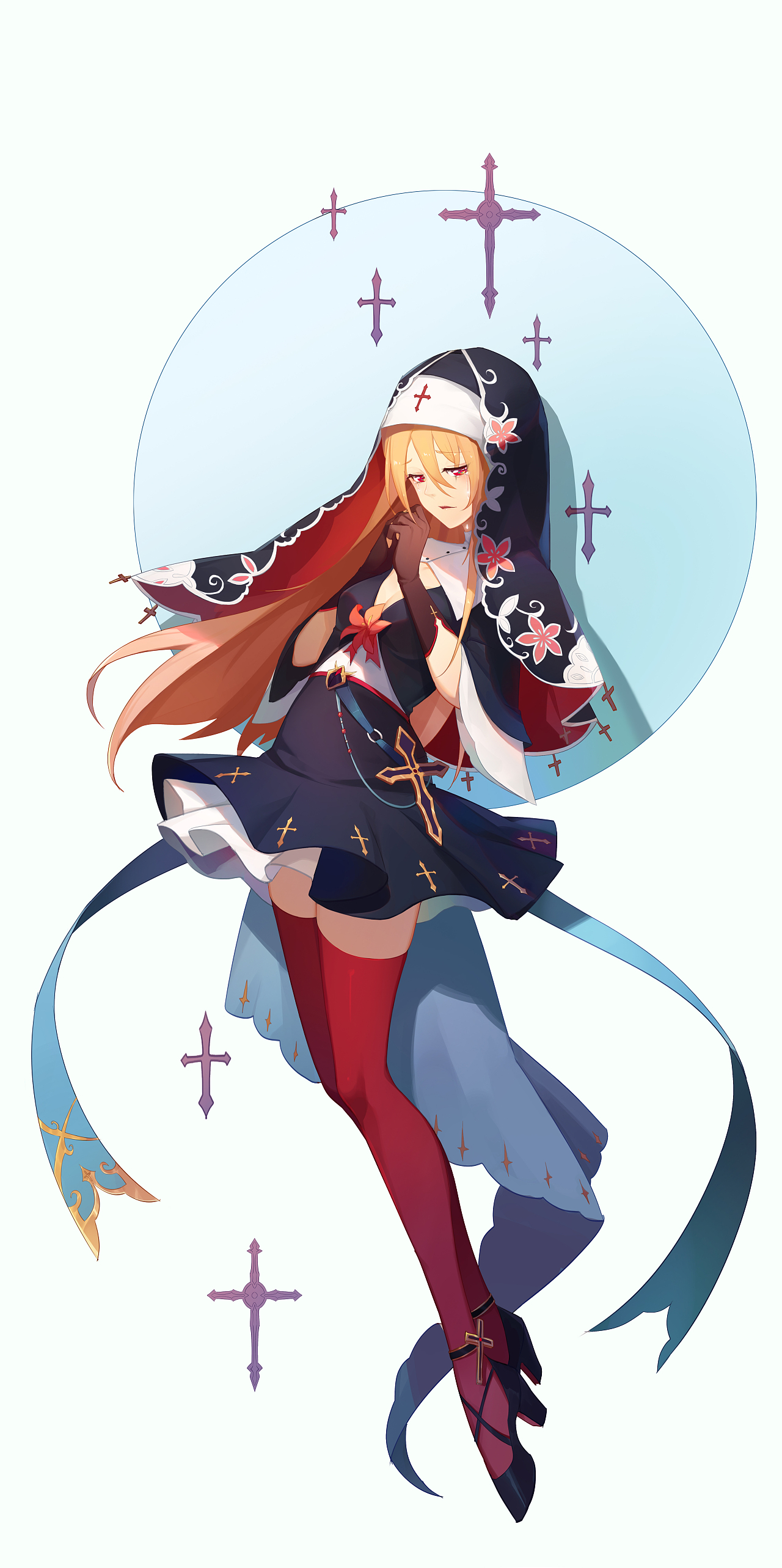 原创角色立绘|插画|游戏原画|ar锅锅_原创作品-站酷(zcool)