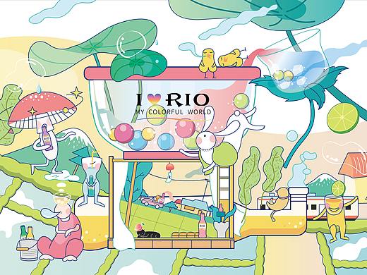 RIO微醺系列2，主题：一个人的微醺时光