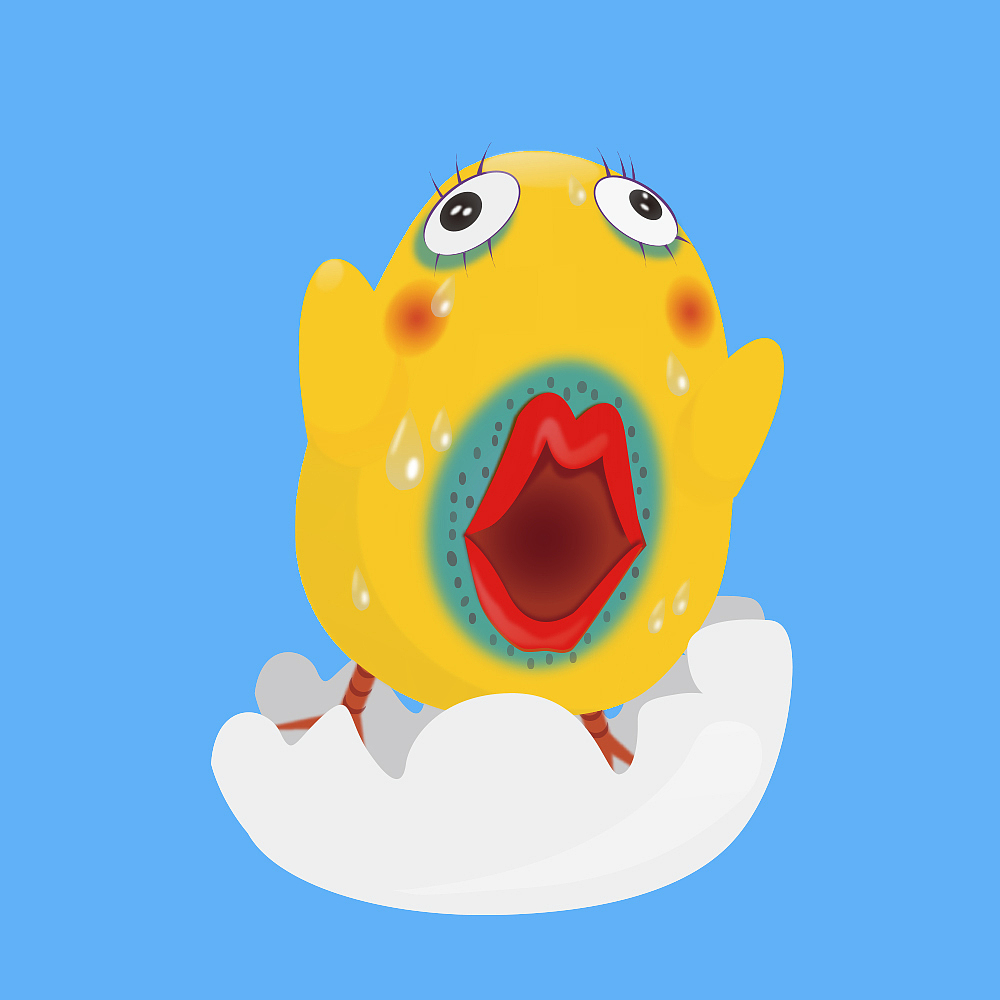 越狱兔手绘图标设计