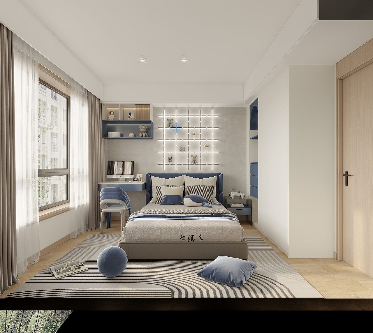 日式|高级淡雅,悠闲的生活空间