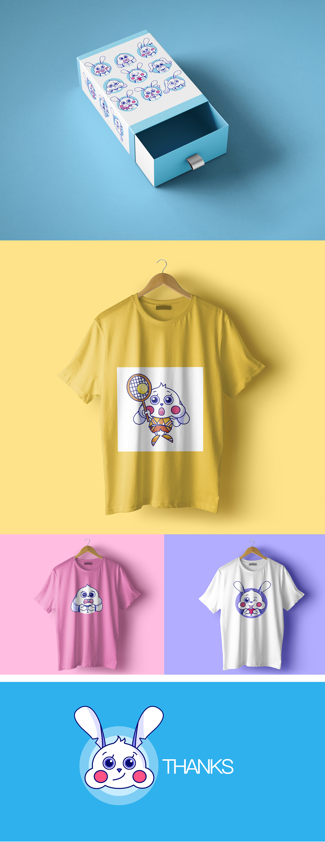 吉祥物嘟嘟兔（图ZMTYyMjY1OTQw） - IP形象 - 站酷设计师尹智子原创素材 - 站酷ZCOOL