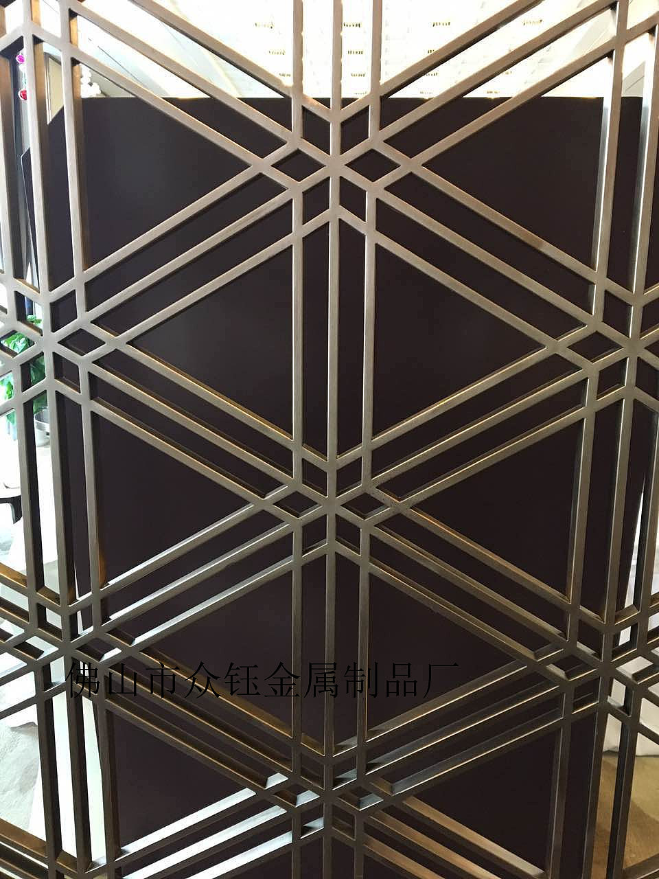 不锈钢板材折弯焊接屏风