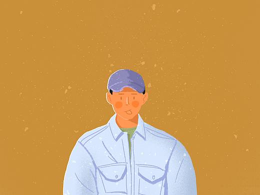 平面人物插画系列/30