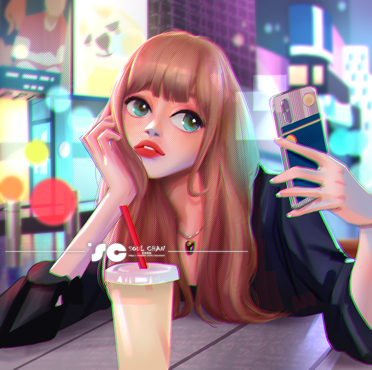 画了LISA（图ZMjY2MTg5MTQw） - 商业插画 - 站酷设计师惡童製慥soulchan原创素材 - 站酷ZCOOL