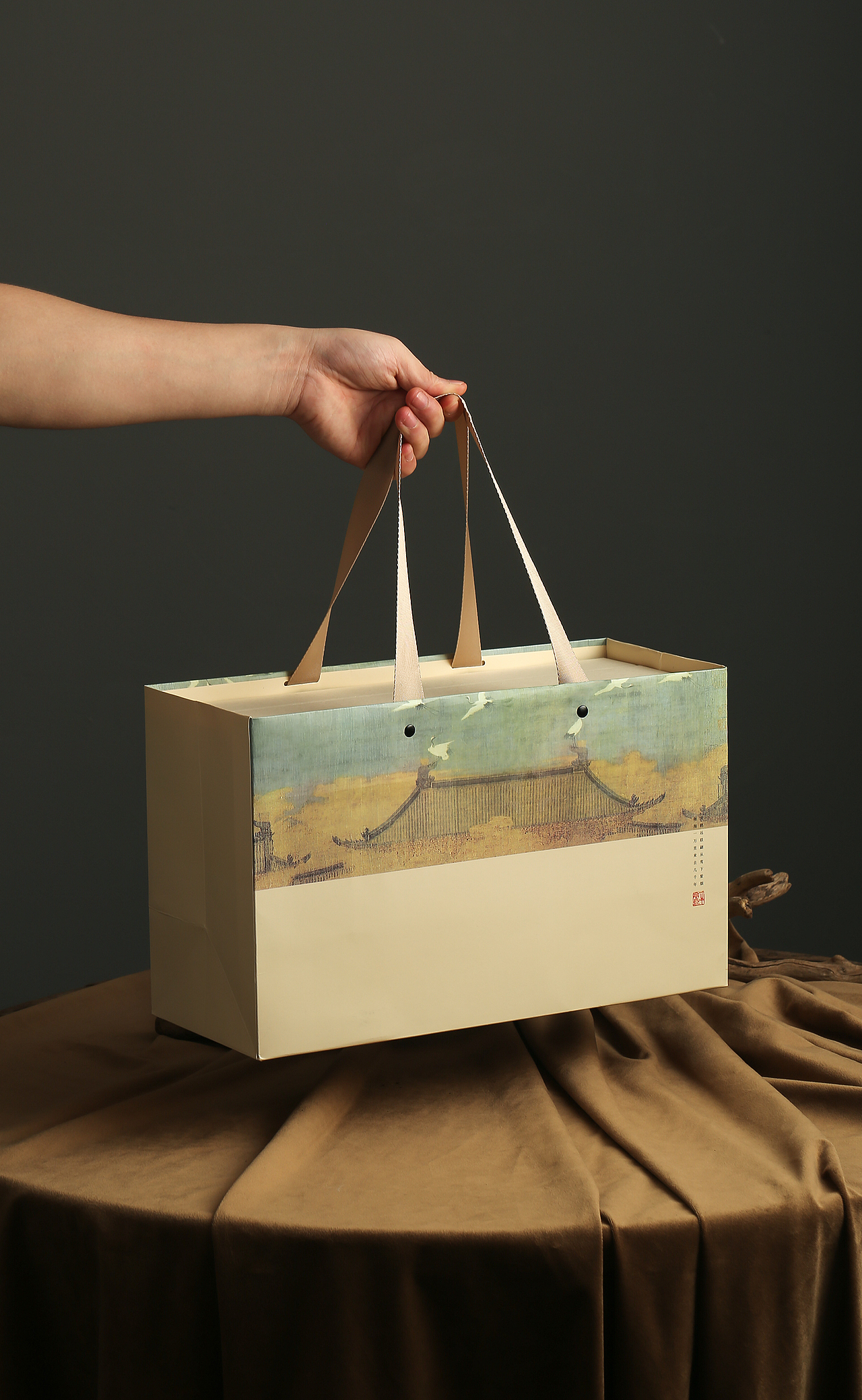 复古茶叶包装 静物产品创意图拍摄 茶叶包装拍摄案例