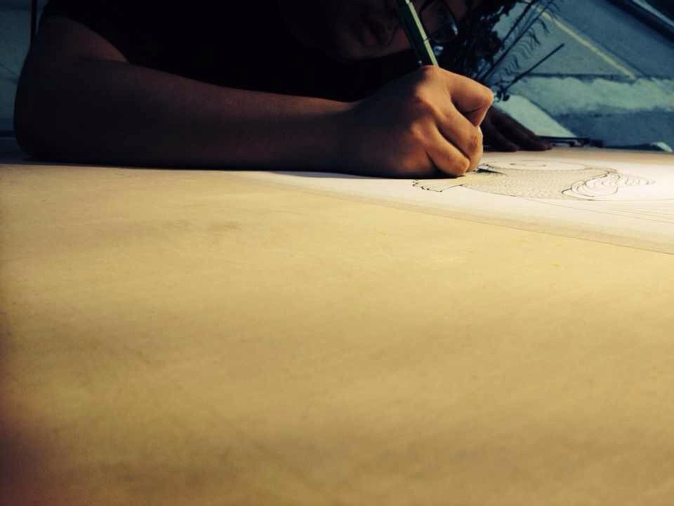 JAMU时尚插画之山海经赢鱼（图ZMTMzODk4OTY=） - 商业插画 - 站酷设计师迦木木原创素材 - 站酷ZCOOL