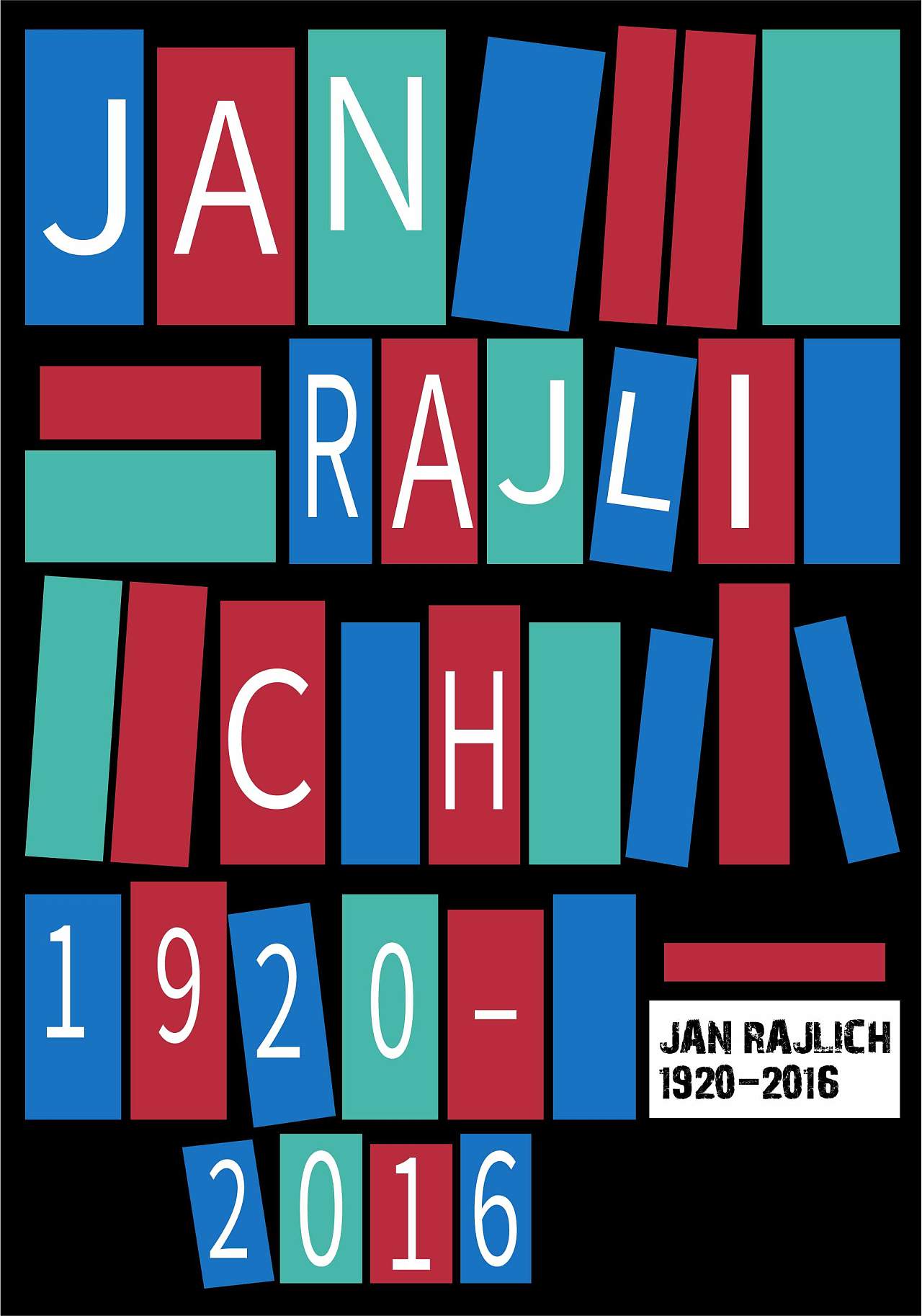 捷克知名设计师janrajlich100周年海报设计合集