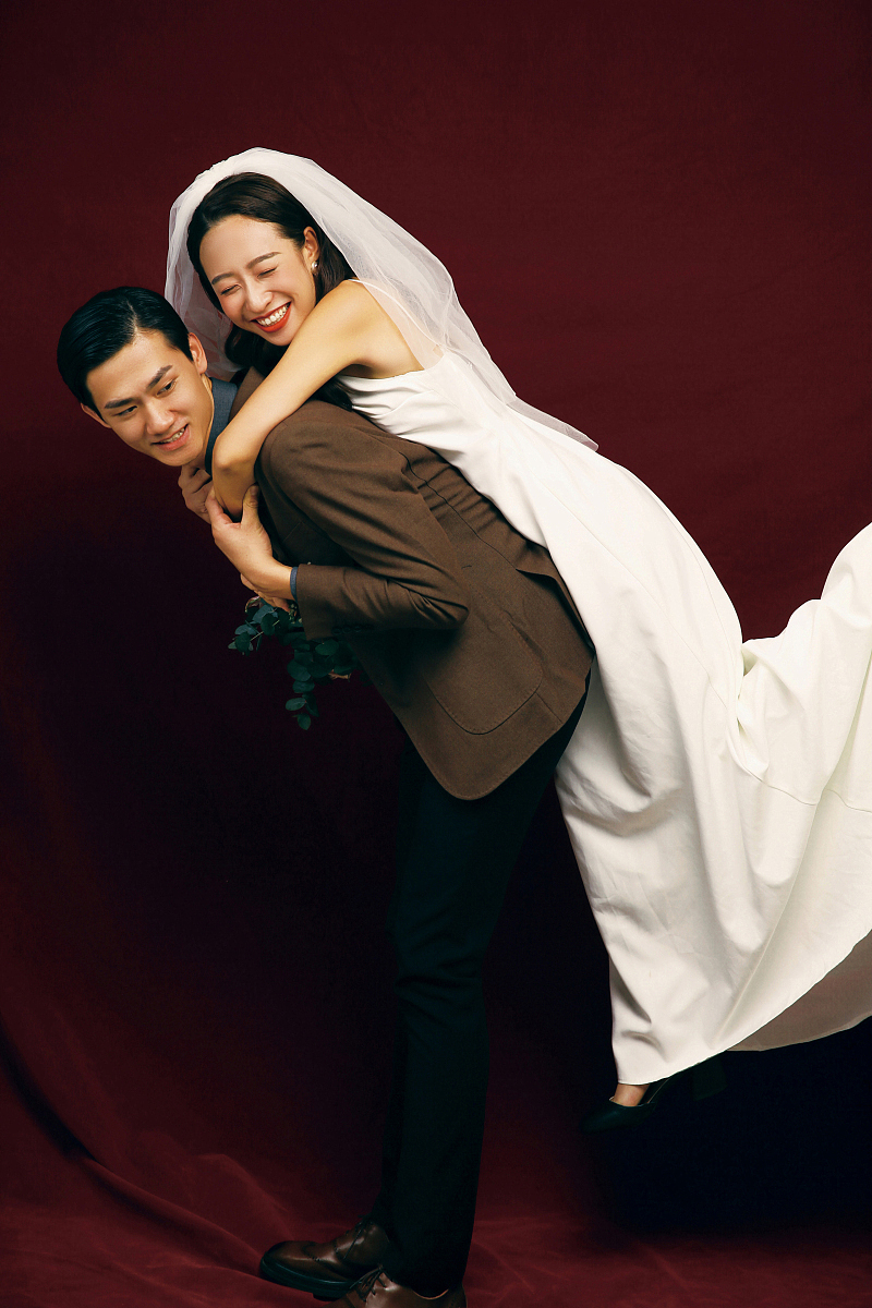 室内轻复古婚纱照 / 厦门